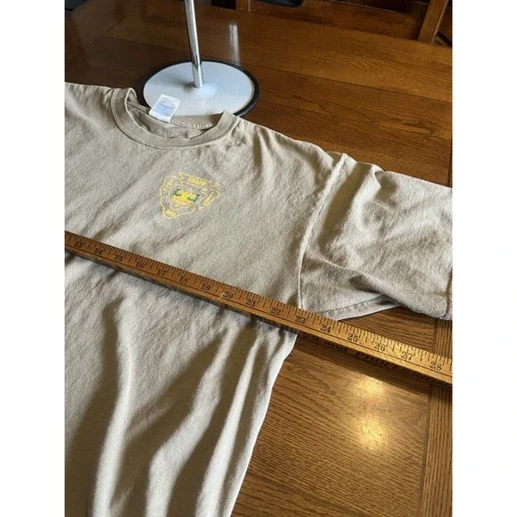 Vintage Boy Scouts Staff T Shirt XL - Twin Arrow GPC Desert Tan Brown Cub Scouts - Picture 10 of 11